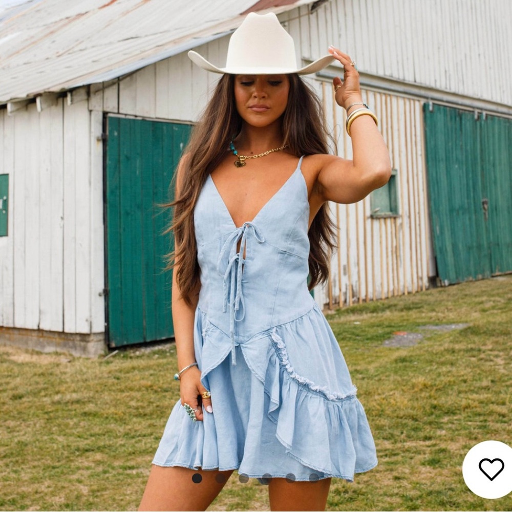 Lane 201 Denim Diaries Romper, cowgirl, coastal